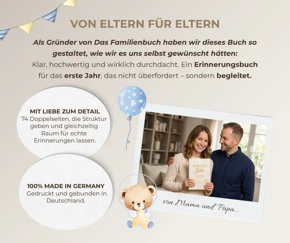 Mein erstes Jahr – Glücksmomente und Erinnerungen