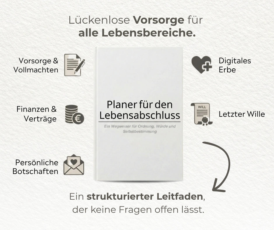 Vorsorge-Planer für den Lebensabschluss
