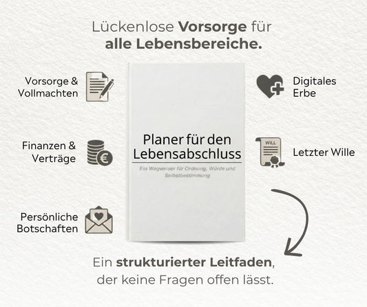 Vorsorge-Planer für den Lebensabschluss