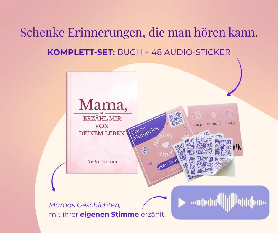 Mama, Erzähl mir Interaktive Audioversion