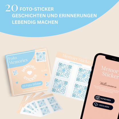 Voice Memory  4 QR Audio Sticker