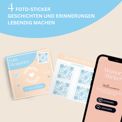 Voice Memory  4 QR Audio Sticker